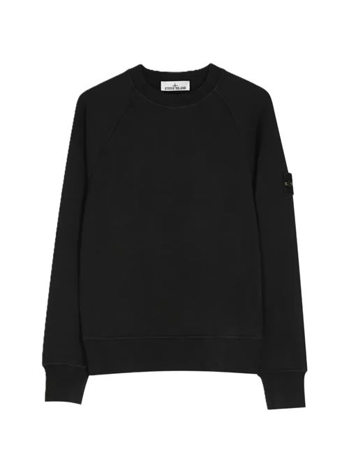 Felpa con logo Stone Island | L2S15 6100008 S0051V0029 BLACK